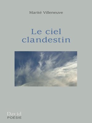 cover image of Le ciel clandestin